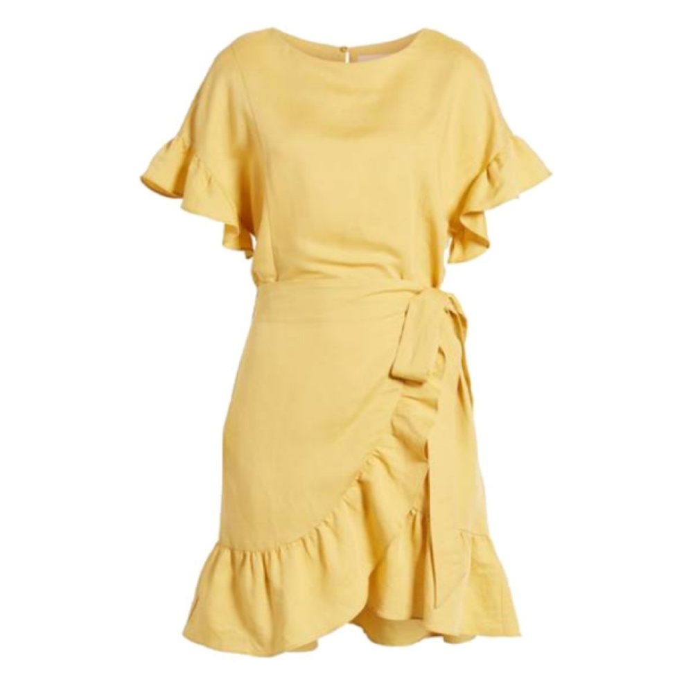 Astr the label ruffle wrap dress - Picture 3 of 5
